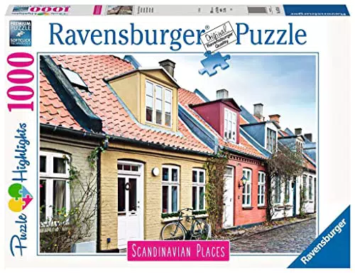 Ravensburger Puzzle - Häuser in Aarhus, Dänemark - Puzzle für Erwachsene und Kinder ab 14 Jahren