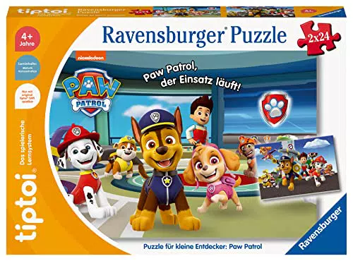 Ravensburger Tiptoi Puzzle Paw Patrol für kleine Entdecker