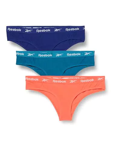 Reebok Damen Sport-Fitnessunterwäsche | Bequeme Mikrofaser-Bund