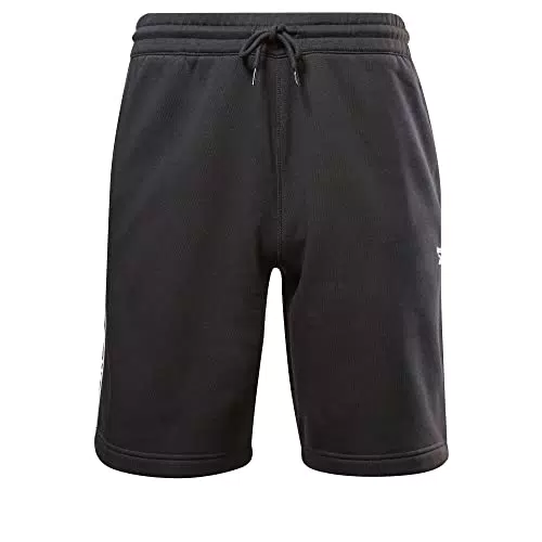 Reebok Herren Ri Tape Short - Schwarze Herrenshorts