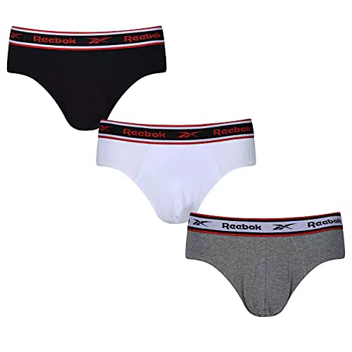 Reebok Herren Chase Boxershorts - Schwarz/Weiß/Grau