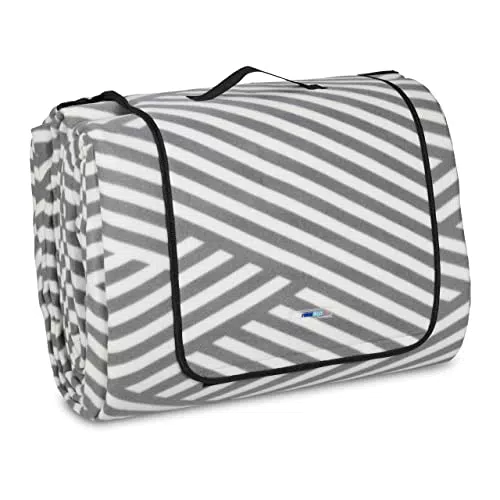 Picknickdecke XXL isoliert und wasserdicht mit Tragegriff, 600x200 cm