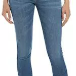 Replay Damen Jeans Luzien Skinny-Fit mit Power Stretch