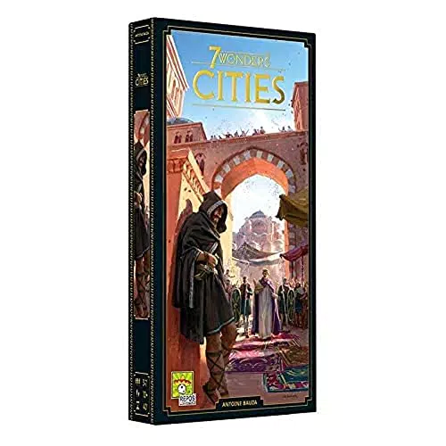 7 Wonders – Cities Erweiterung | Strategiespiel für 3-7 Spieler | Ab 10 Jahren
