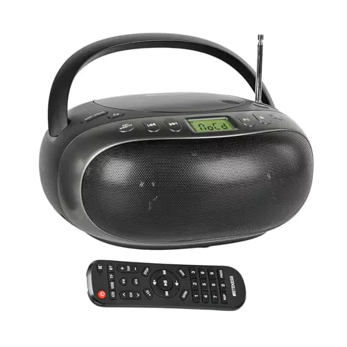 Retekess TR634 Tragbarer CD Player mit Bluetooth und Radiofernbedienung