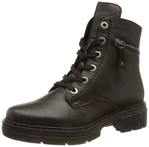 Rieker Damen Schnürstiefeletten Y4510 - Schwarze Chukka Boots
