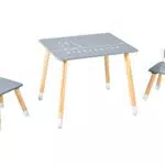 roba Kinder Krone', Kindermöbel Set aus 2 Kinderstühlen & 1 Tisch