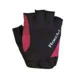 Roeckl Basel Fahrradhandschuhe kurz - Schwarz/Pink - 2022