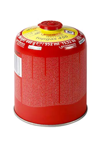 ROTHENBERGER Industrial Top Gas Schraub - Gaskartusche 740 ml - Vorteilsdose für lange Einsatzdauer