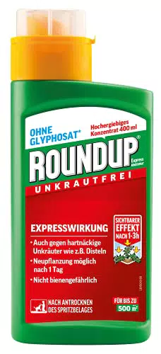 Roundup Express Unkrautvernichter, 400 ml - Effektives Konzentrat