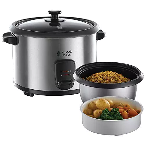 Russell Hobbs Reiskocher mit Dampfgarer und Warmhaltefunktion