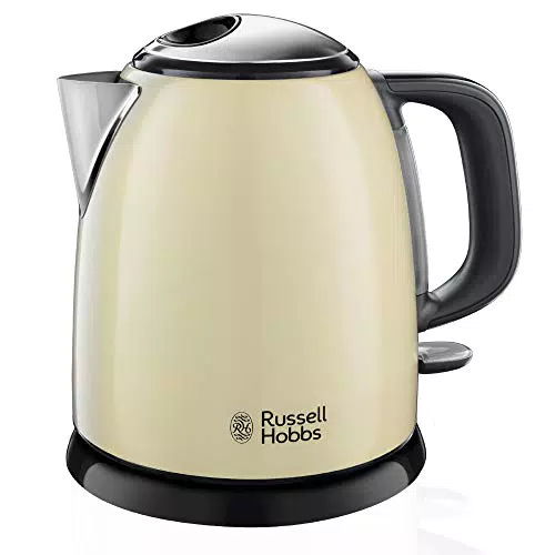 Russell Hobbs Wasserkocher Edelstahl Teekocher mit Schnellkochfunktion