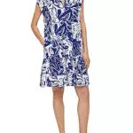 s.Oliver Damen Kleid kurz, Blau - Modell 10.2.11.20.200