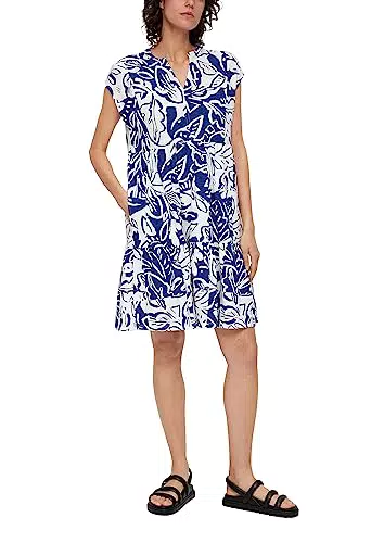 s.Oliver Damen Kleid kurz, Blau - Modell 10.2.11.20.200