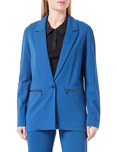 s.Oliver Damen Mantel - Eleganter Blauer Mantel