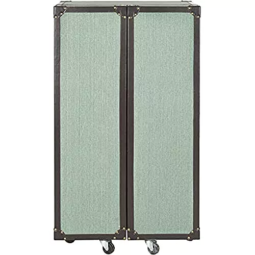 SAFAVIEH Rustikaler Holz Bar-Schrank
