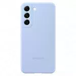 Samsung Silikon Smartphone Hülle für Galaxy S22 - Stoßfest und Griffig - Hellblau