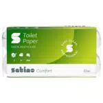 Satino Komfort Toilettenpapier - 3-lagig, 100% Recyclingpapier - Umweltfreundlich und nachhaltig hergestellt