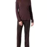 Schiesser Damen Schlafanzug Lang - Pyjamaset