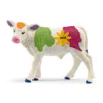 Schleich Farm World Spielfigur - Buntes Frühlingskalb, für Kinder ab 3 Jahren