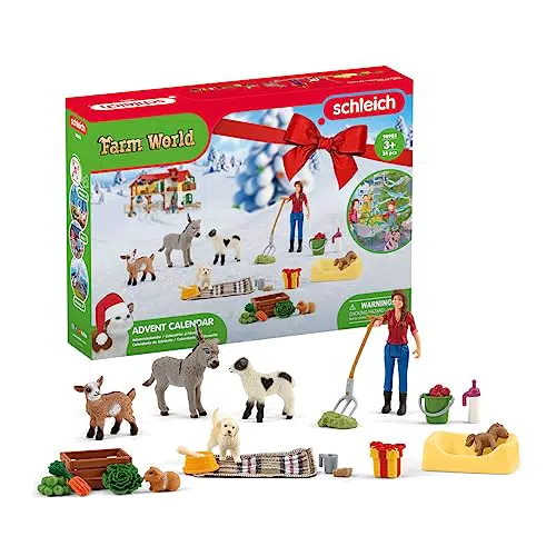 Schleich Adventskalender 2023 Farm World - Spielset