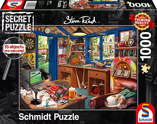 "Schmidt Spiele Secret Puzzle - Vaters Werkstatt"