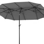 Schneider Sonnenschirm Salerno, rechteckig, Gestell Stahl, Bespannung Polyester.