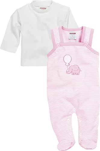 Schnizler Baby Strampler mit Elefantenmotiv - Unisex, Größe 68