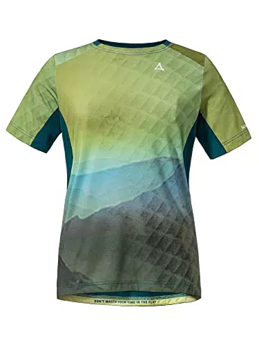 Schöffel Damen Funktionsshirt Valbella mit 4-Wege-Stretch - Atmungsaktiv & Schnell Trocknend