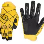 Seibertron B-A-R PRO 2.0 Baseball/Softball Schlaghandschuhe für Erwachsene - Gelb