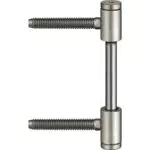 Edelstahl Türband für gefälzte Holztüren - SIMONSWERK Variant V0026WF