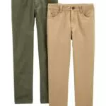 Carter's Baby-Jungen Twill Hose, 7 Jahre