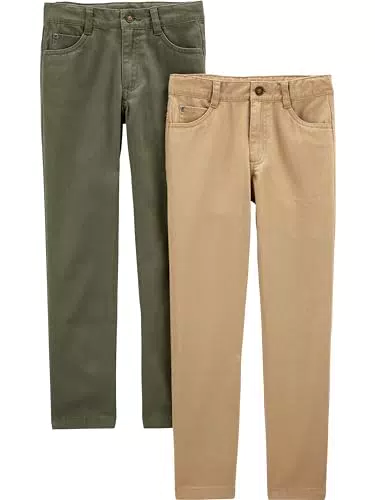 Carter's Baby-Jungen Twill Hose, 7 Jahre