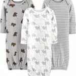 Carter's Baby Schlafanzug Gown für Jungen, 3er Pack