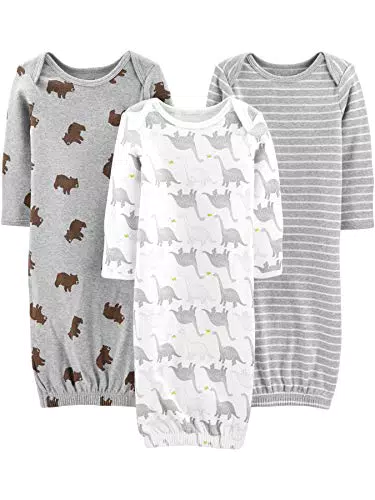 Carter's Baby Schlafanzug Gown für Jungen, 3er Pack