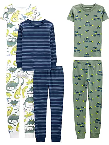 Carter's Jungen Schlafanzug-Set aus Baumwolle, 5-6 Jahre