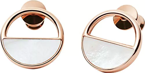 Skagen Damen Edelstahl Ohrringe mit Pfostenverschluss