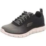 Skechers Herren Sneaker Track Ripkent - Olivgrün/Schwarz - Größe 8