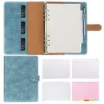 Skycase A5 Ringbuchordner aus PU-Leder - Blau