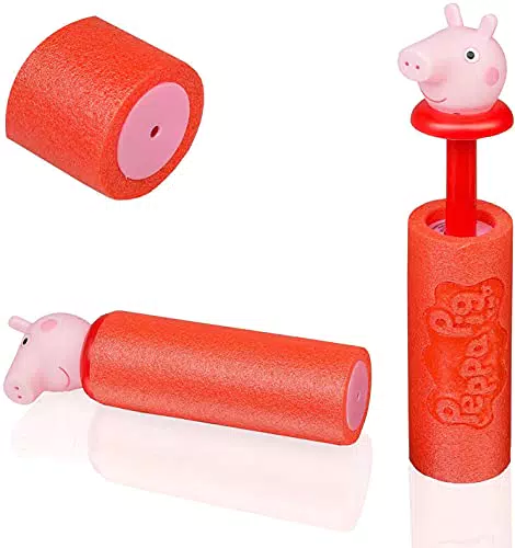 Peppa Pig Mini Wasserspritzpistole Foam Shooter - Garten Spielzeug für Kinder