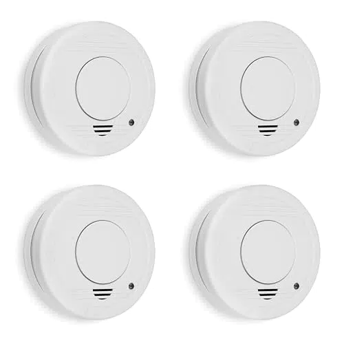 Smartwares Rauchmelder mit 5-Jahres Batterie und TÜV-geprüftem Testknopf - Modell FSM-11514
