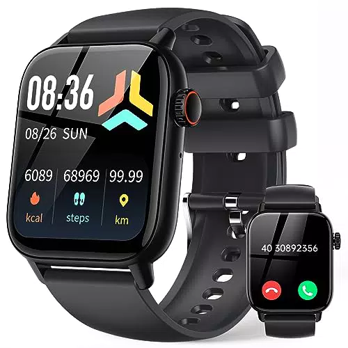Smartwatch Damen Herren, smartwatch mit Telefonfunktion