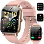 Smartwatch für Damen Herren, 1, 85 Zoll Touchscreen Smart Watch mit Bluetooth Anrufe