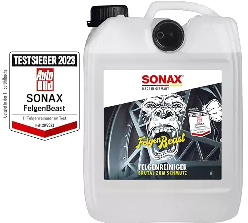 SONAX Felgenreiniger für polierte, verchromte und matte Stahl- & Leichtmetallfelgen