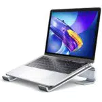 Soqool Laptop Ständer, Ergonomisch Laptop Halterung für Schreibtisch