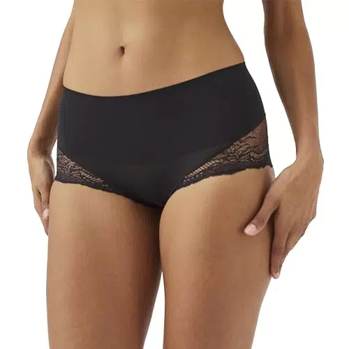 SPANX Spitzenhöschen Hi-Hipster, Schwarz