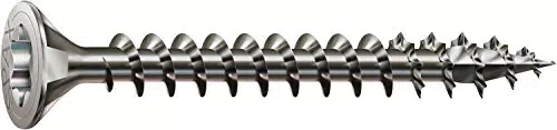 Edelstahl Universalschraube SPAX A2, 3,5 x 30 mm, T-STAR plus, Senkkopf, Vollgewinde.