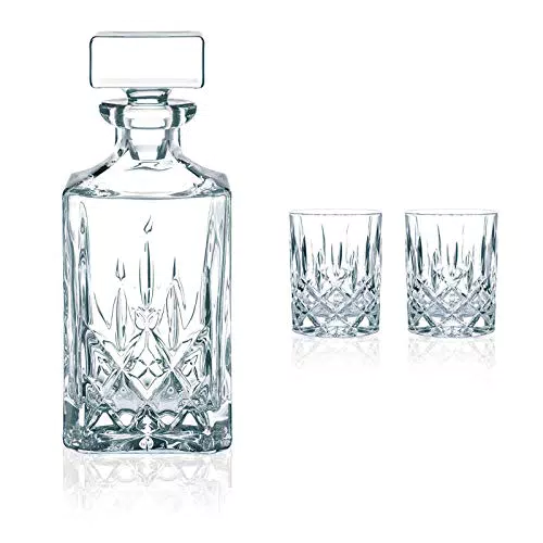 Spiegelau & Nachtmann Whisky-Set mit Dekanter und 2 Whisky-Gläsern - Noblesse