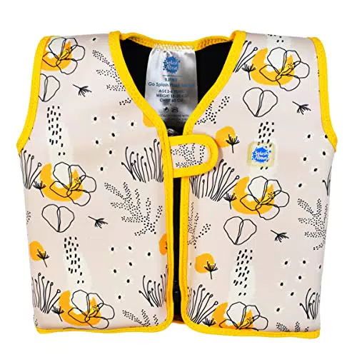 Go Splash Schwimmweste für Kinder, Blumenwiese