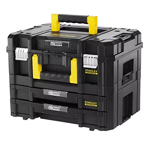 Stanley FatMax Pro-Stack Werkzeugkoffer mit 2 Schubladen und Organizern